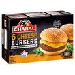 CHARAL Cheeseburger 6 pièces 840g