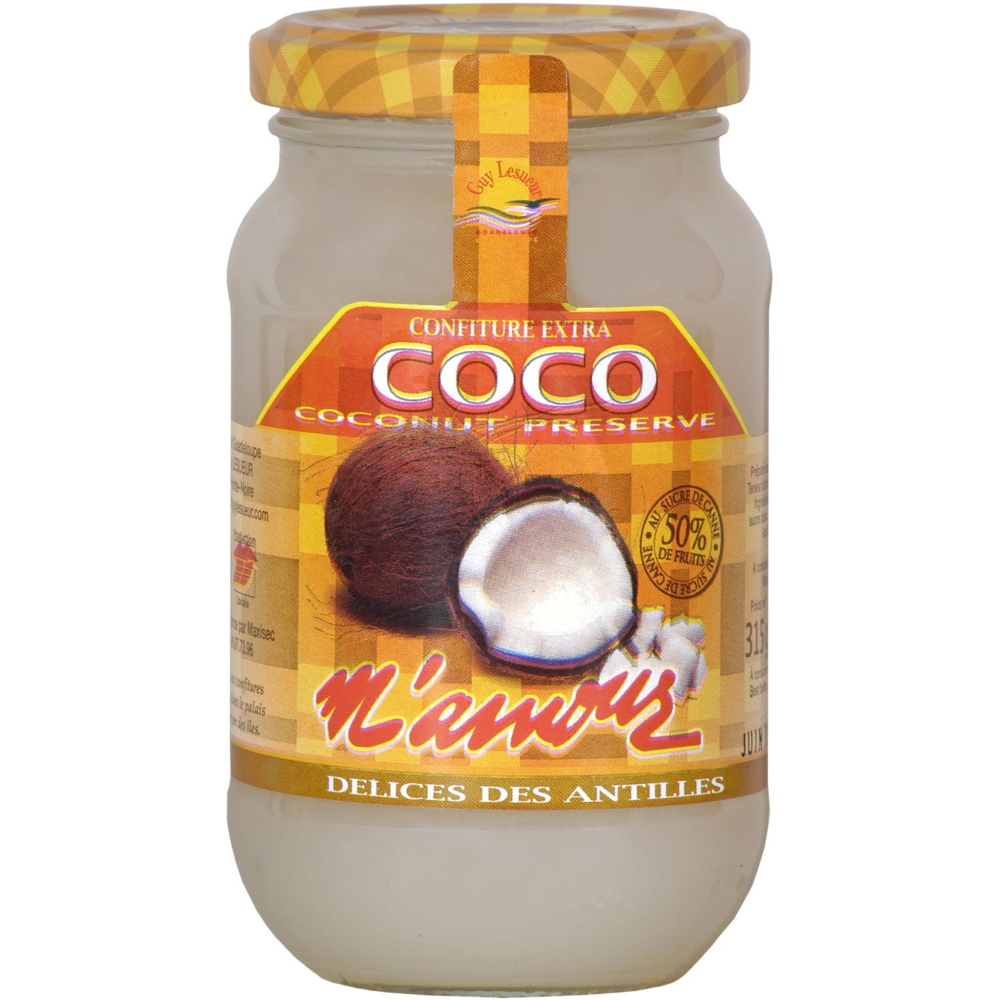 M Amour M Amour Confiture De Coco 325g Pas Cher A Prix Auchan