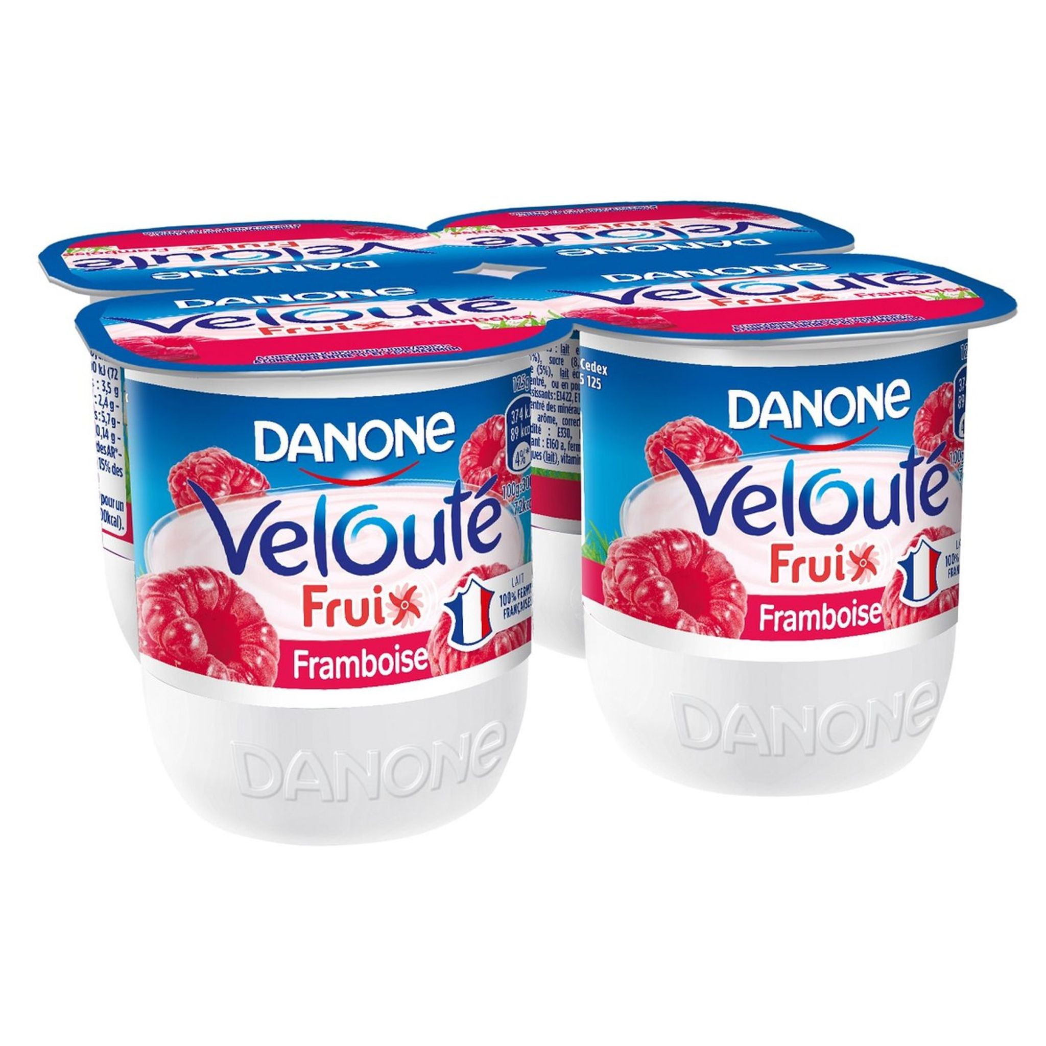 Yaourt aux Fruits Rouges Fruix Danone 120g