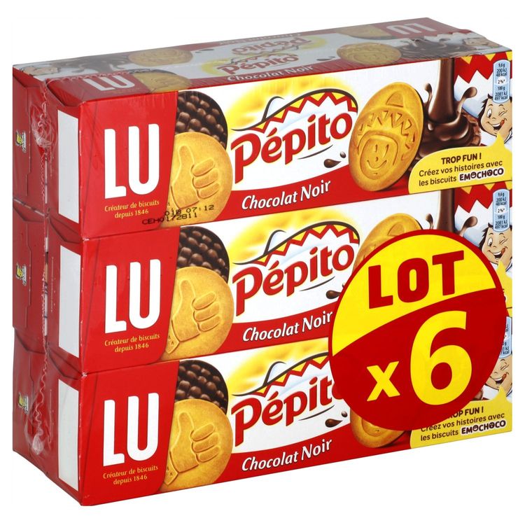 Livraison à domicile Pépito Crousti choco, 162g, 6 barres