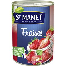 ST MAMET St Mamet sirop de fraises 400g 400g