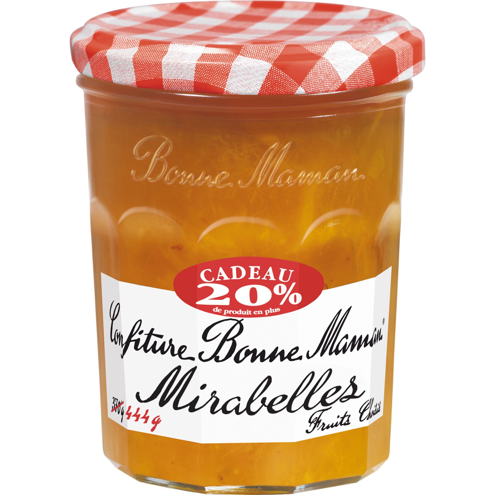 Grossiste Confiture mirabelle intense 335g - BONNE MAMAN