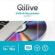 QILIVE Lot de 5 DVD+R 4.7 GB Q.9517