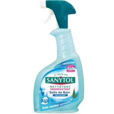 SANYTOL Spray nettoyant désinfectant salle de bain anti-calcaire 500ml