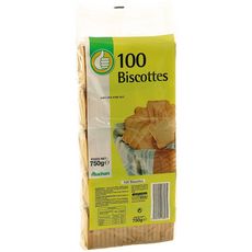 POUCE Biscottes 100 biscottes 750g