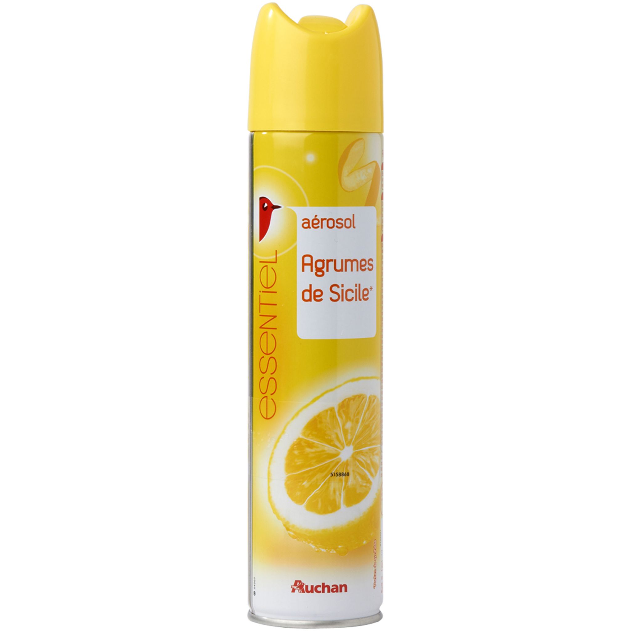 AUCHAN Désodorisant lave-vaisselle anti-odeur parfum agrumes 2x60 lavages  pas cher 