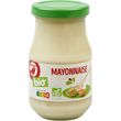 AUCHAN BIO Mayonnaise en bocal 250ml