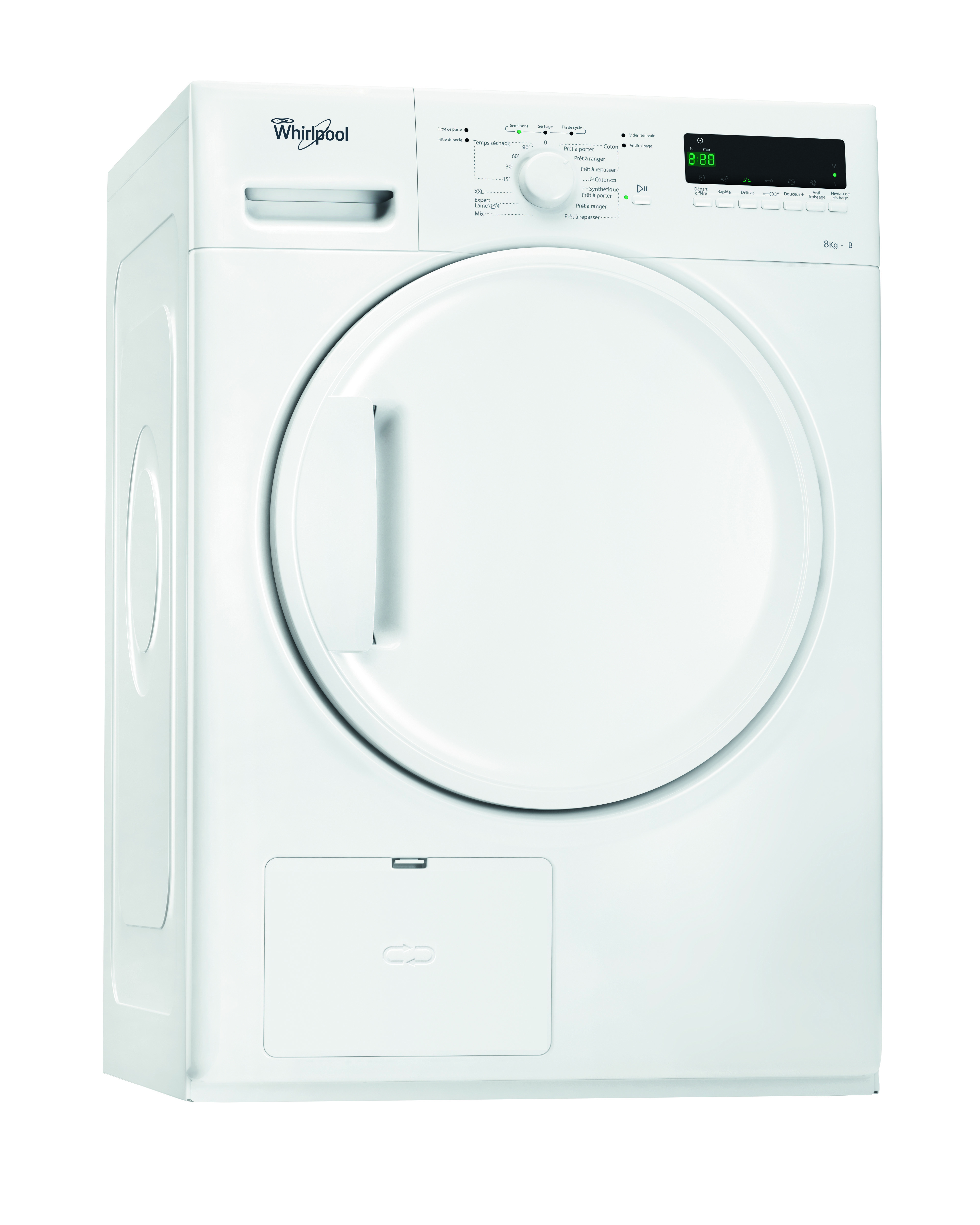 Filtre seche-linge 481010615876 pour Seche-linge Whirlpool