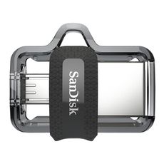 SANDISK Clé USB Ultra dual drive - USB 3.0 - Micro USB - 128 Go - Noir