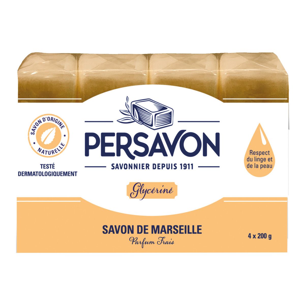 Persavon Savon De Marseille Glyc 4 Savons 4x0g Pas Cher A Prix Auchan
