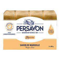 Persavon Savon De Marseille Glyc 4 Savons 4x0g Pas Cher A Prix Auchan