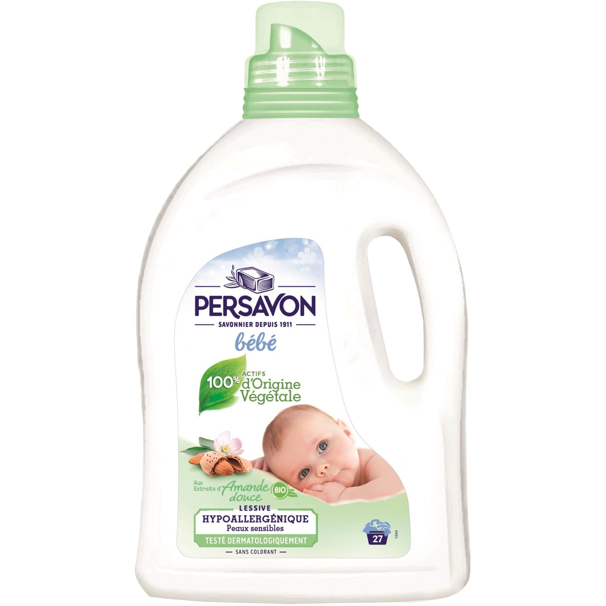 Promo Lessive Bébé Hypoallergénique Peaux Sensibles Persavon Le