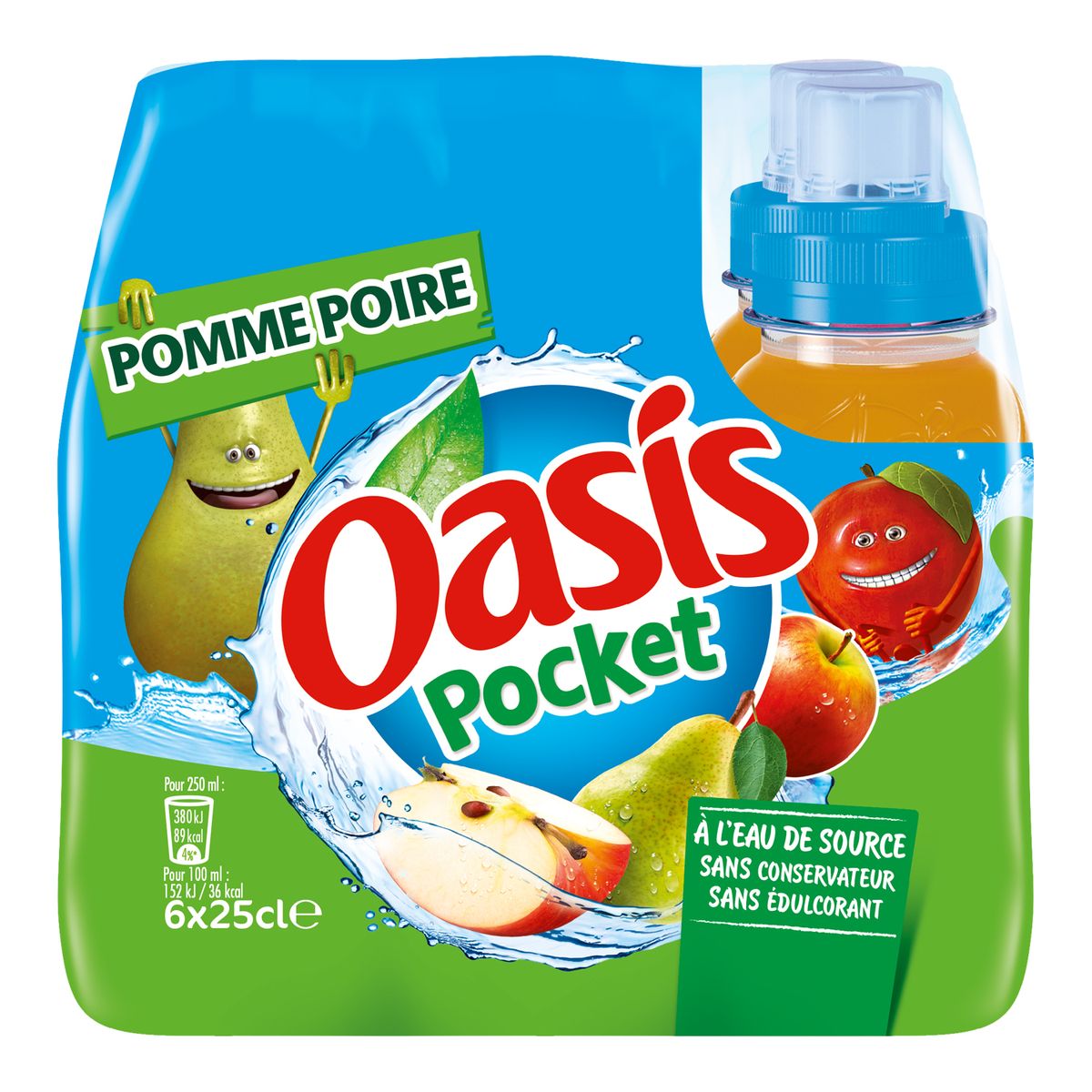 OASIS Oasis Pomme Poire X Cl Pas Cher Auchan Fr