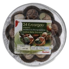 Escargot en boite auchan