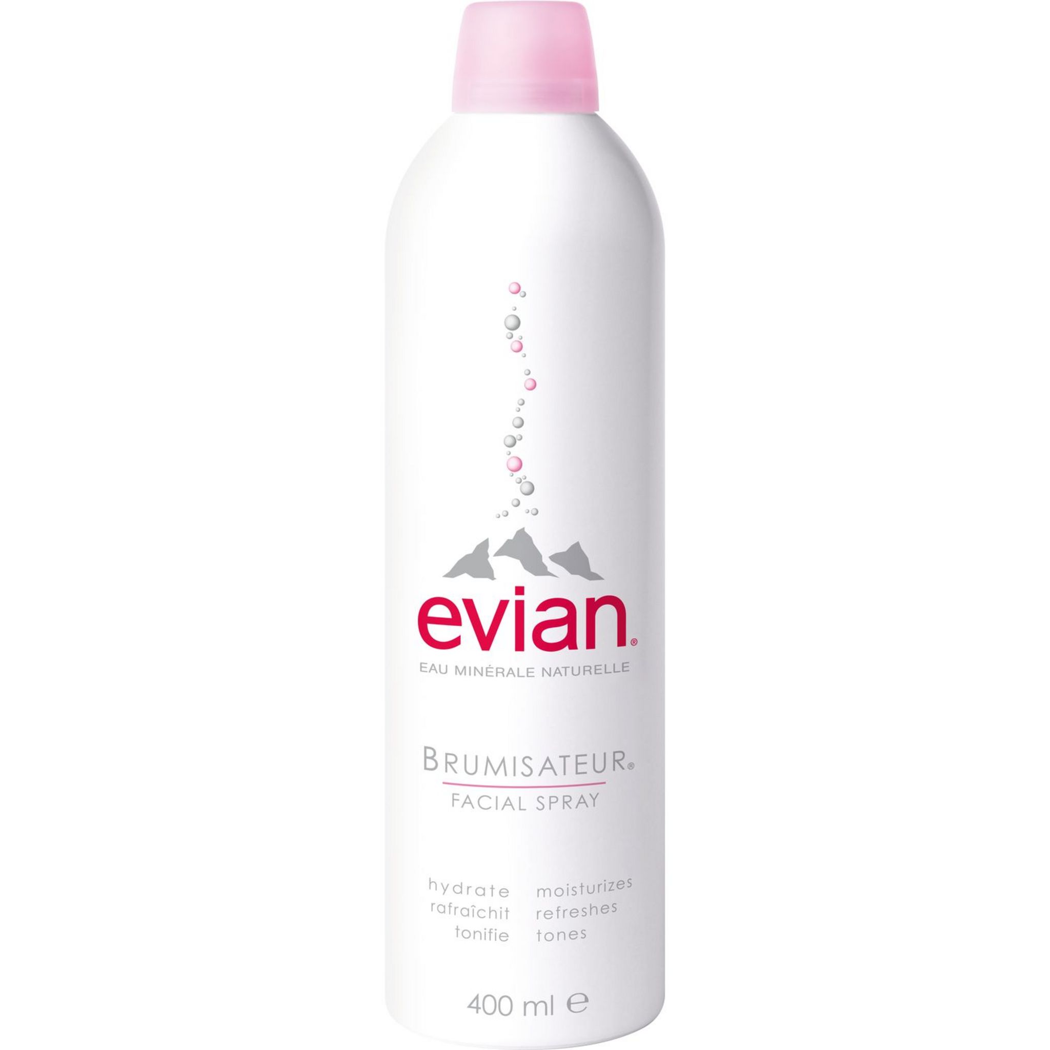 EVIAN Brumisateur d'eau minérale naturelle 400ml pas cher 