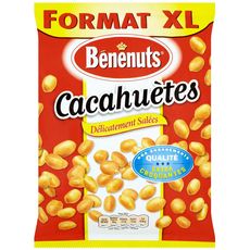 BENENUTS Bénénuts Cacahuètes grillées salées 590g 590g