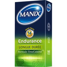 MANIX Manix préservatifs endurance x14