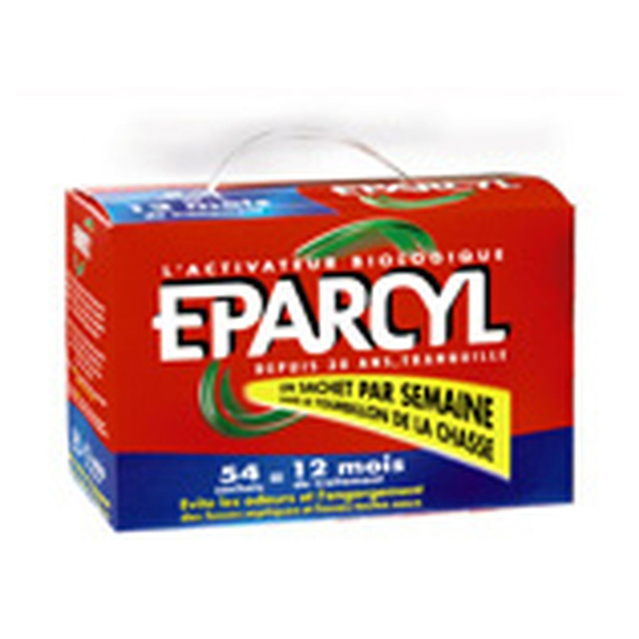 Eparcyl – 54 Sachets (12 mois de traitement) Activateur Biologique pour  Fosses Septiques – Entretien Fosses Septiques : : Epicerie