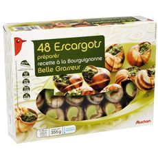 Auchan Escargots Prepares A La Bourguignonne 48 Pieces 355g Pas Cher A Prix Auchan