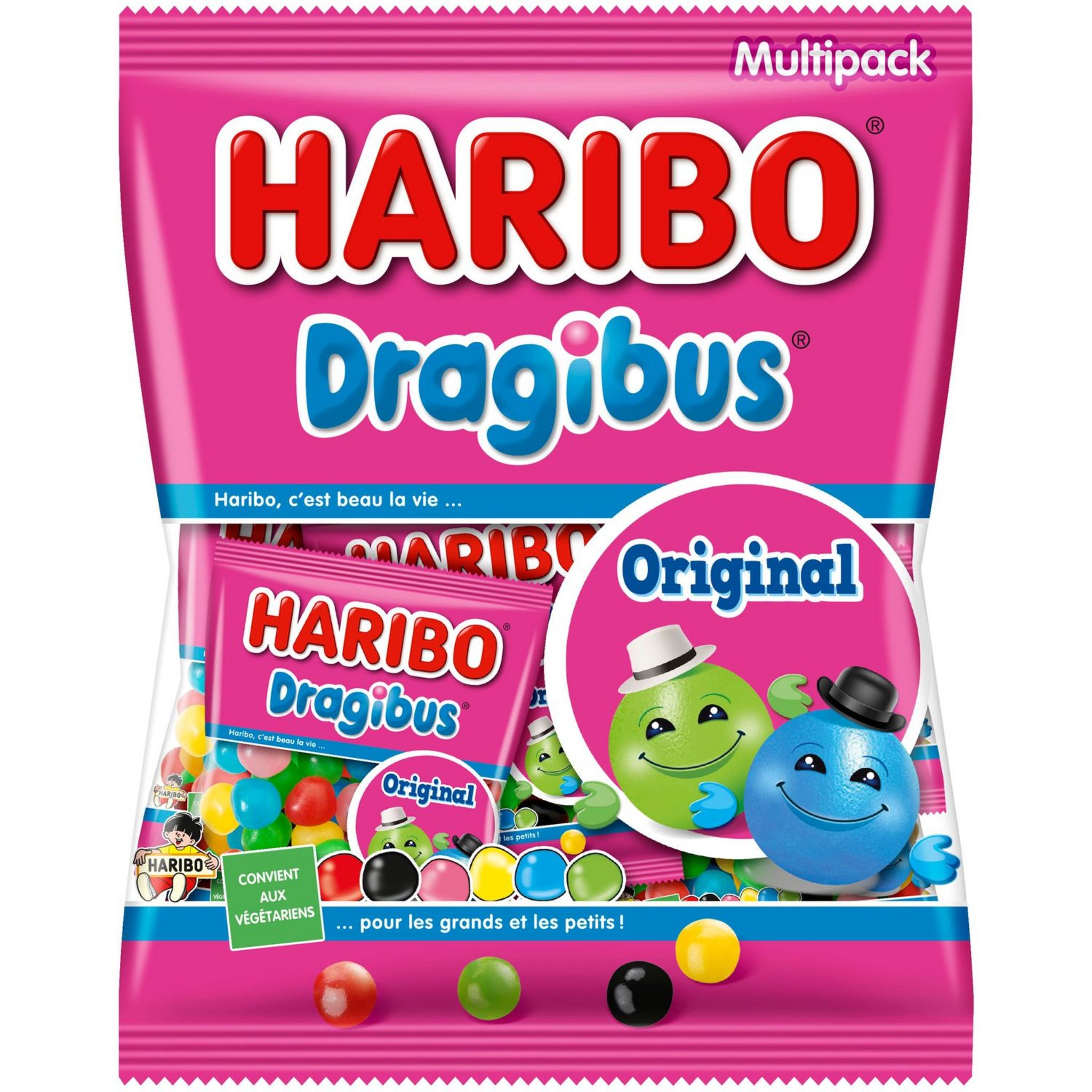 Sachet de bonbons anniversaire Haribo - Princesse