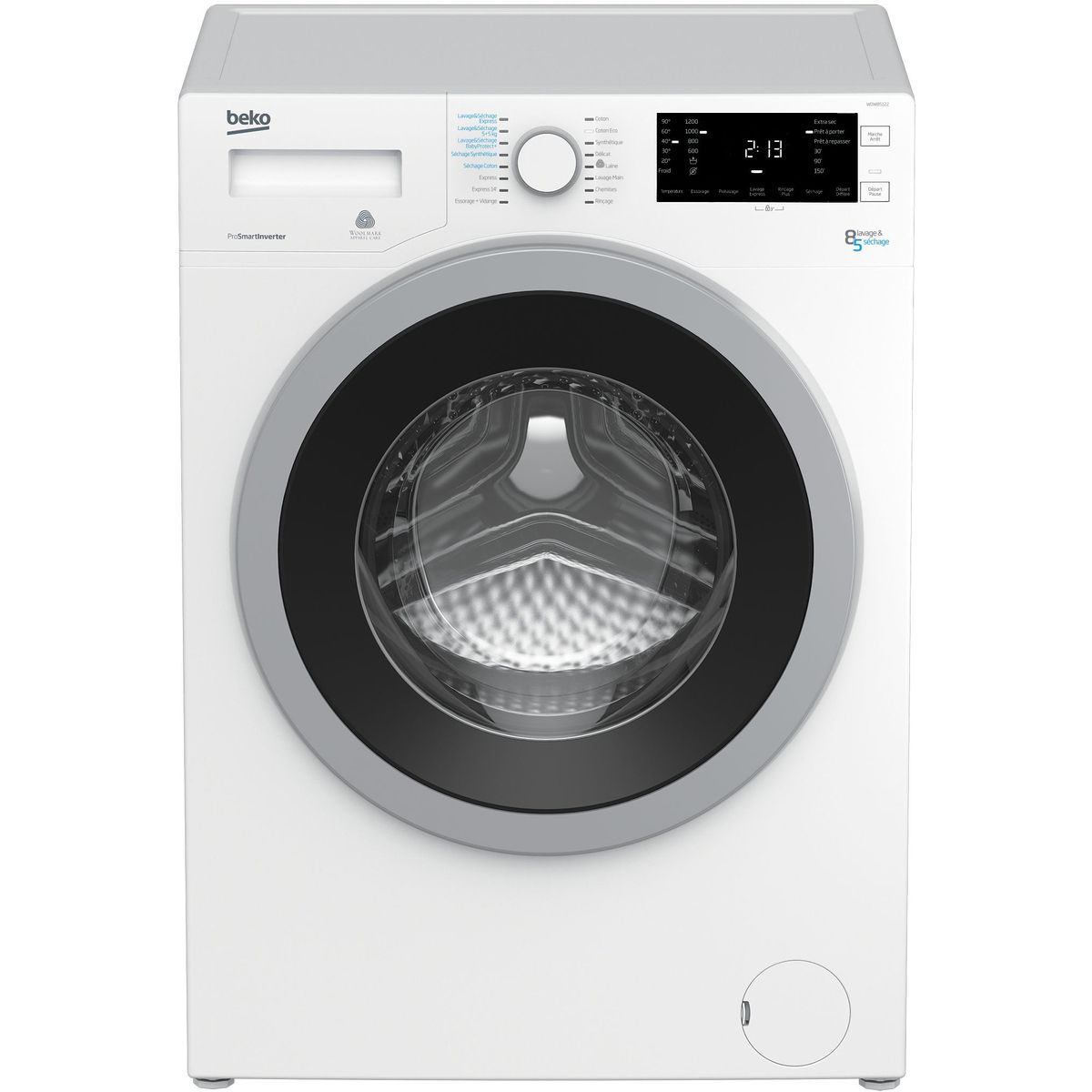 Lave-linge BEKO - WTE10222XW - Privadis