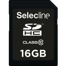 SELECLINE Carte SDHC - 16 Go - Carte mémoire