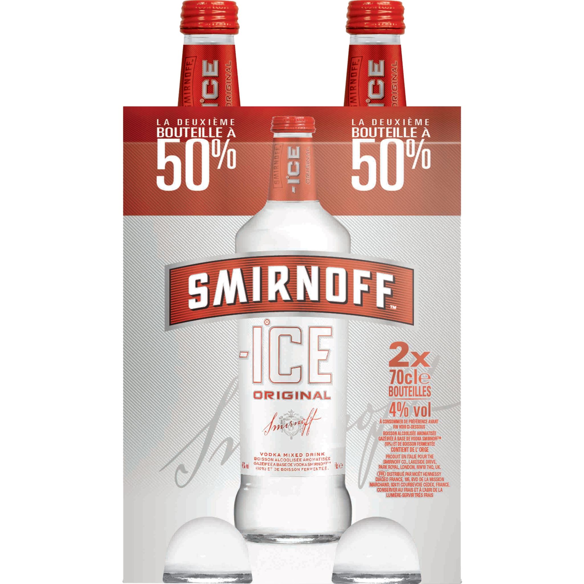 Acheter Smirnoff Ice Boisson alcoolisée aromatisée à base de vodka 4°