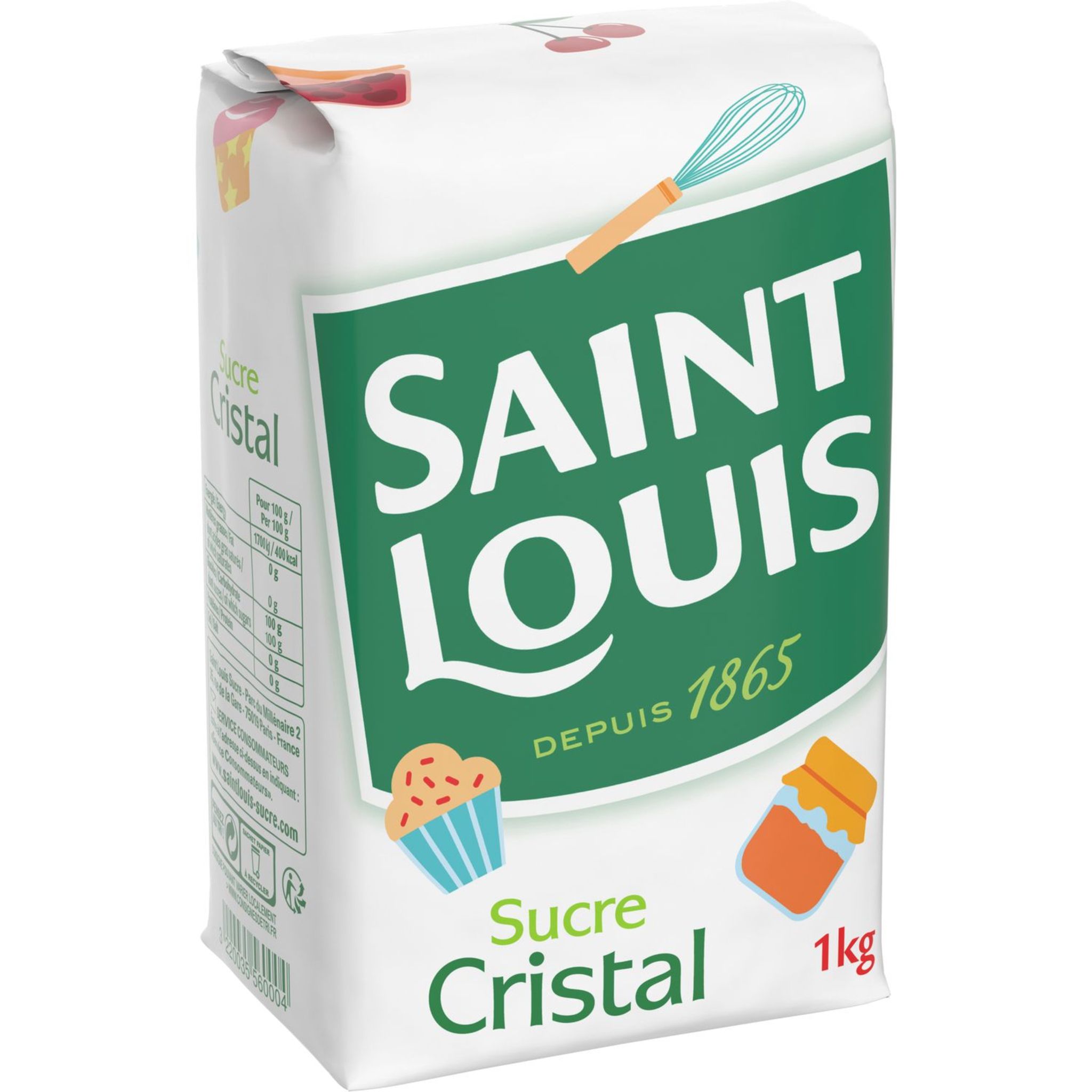 Sucre en poudre saint Louis(1kg)