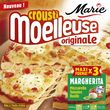 MARIE Pizza crousti moelleuse margherita 3 pizzas 3x400g