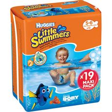 Huggies Little Swimmers Couches De Bain 5 6 Ans 12 18kg 19 Couches Pas Cher A Prix Auchan