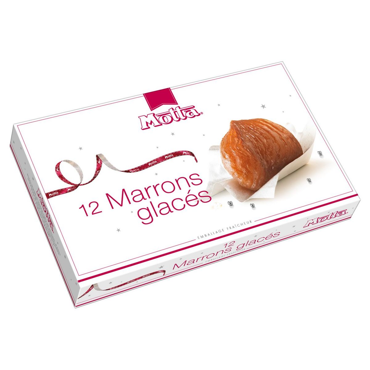 MOTTA Motta marrons glacés entiers x12 -240g pas cher 