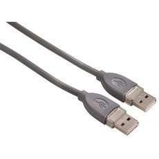 QILIVE Câble USB 2.0 Type A Mâle / USB Type A Mâle - 1.8 M - Ultra HD - Gris