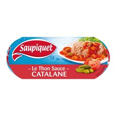 SAUPIQUET Thon sauce catalane lot de 2 2x135g