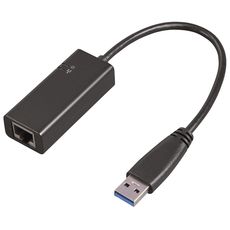 QILIVE Adaptateur USB 3.0 Mâle / RJ45 Femelle - Noir