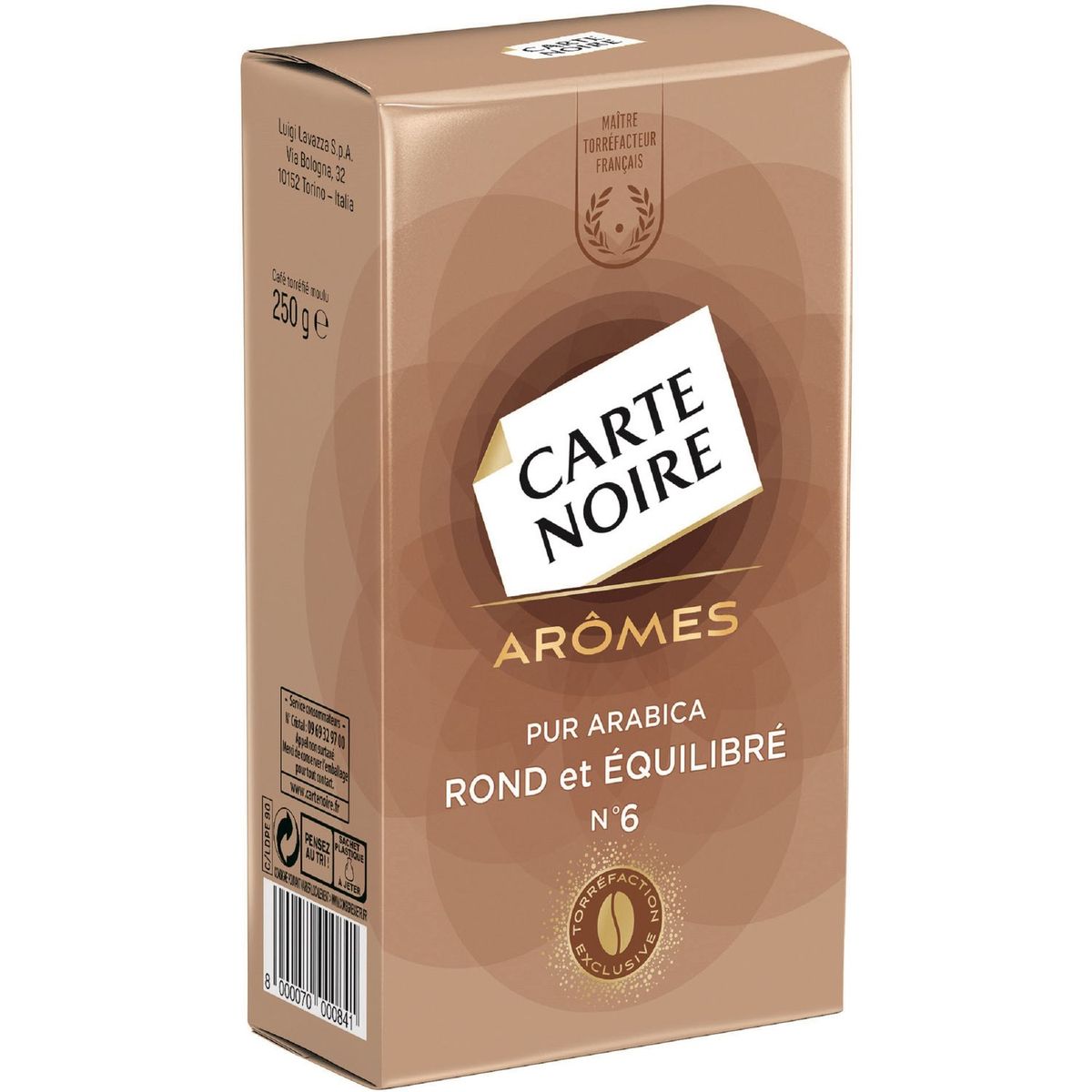Café moulu arôme équilibré Carte Noire - Paquet de 250 g