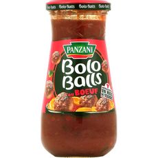 PANZANI Sauce tomate bolo balls au bœuf, en bocal 400g