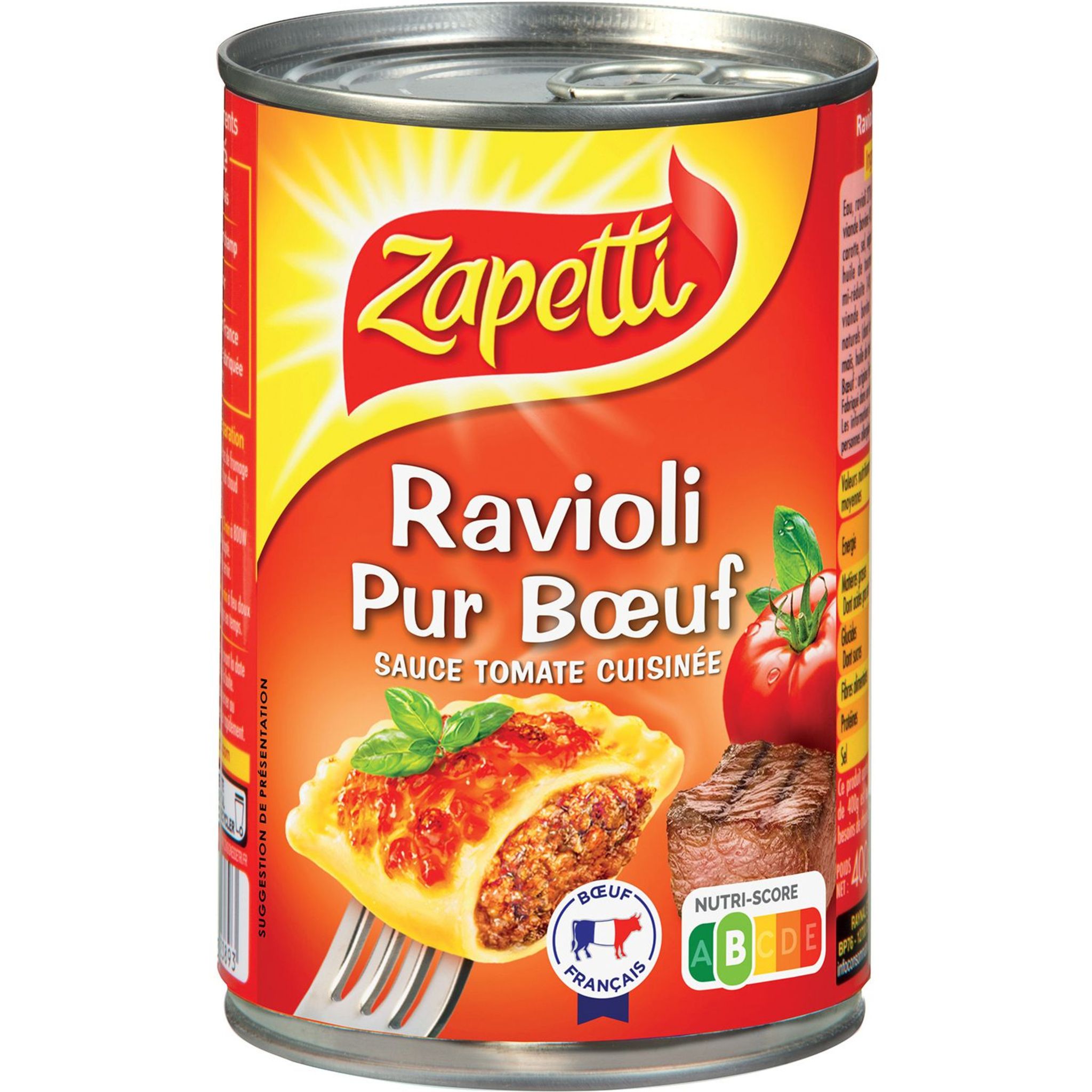 ZAPETTI Ravioli pur boeuf