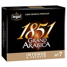 LEGAL 1851 Café moulu 100% arabica 2x250g