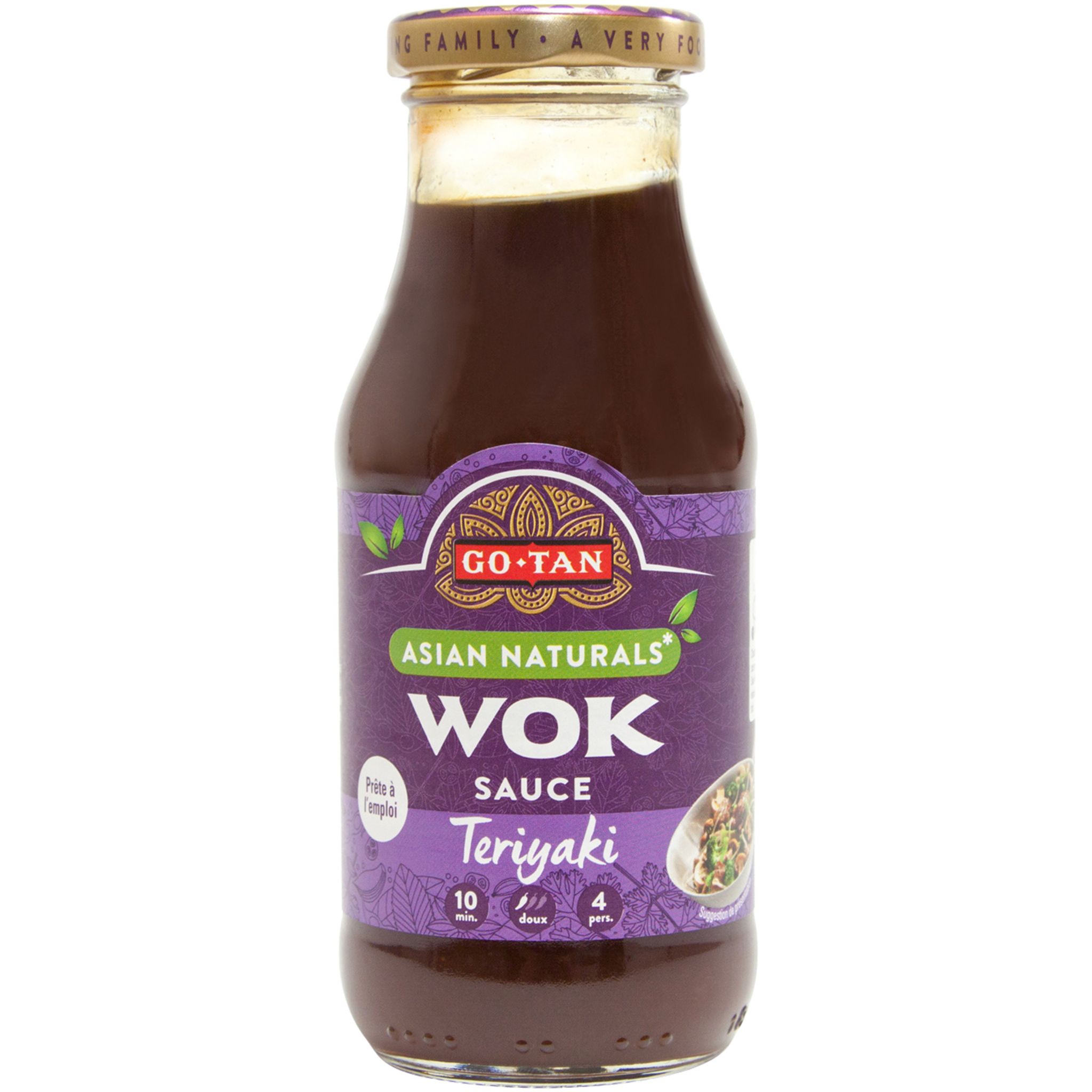 GO TAN Sauce pour wok teriyaki 4 personnes 240ml pas cher - Auchan.fr