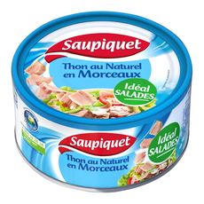 SAUPIQUET Saupiquet thon naturel 1/5 morceaux 112g