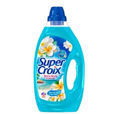 SUPER CROIX Lessive liquide Bora Bora énergisant monoï  25 lavages 1,25l