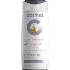 COSMIA Shampoing à l'huile d'argan cheveux secs, difficiles à lisser 250ml