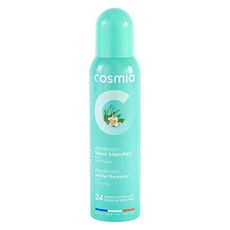 COSMIA Déodorant spray anti-traces fleurs blanches 150ml