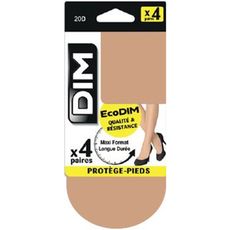 DIM Dim Protège-pieds ecodim beige 20D taille 39/42 x4 4 pièces