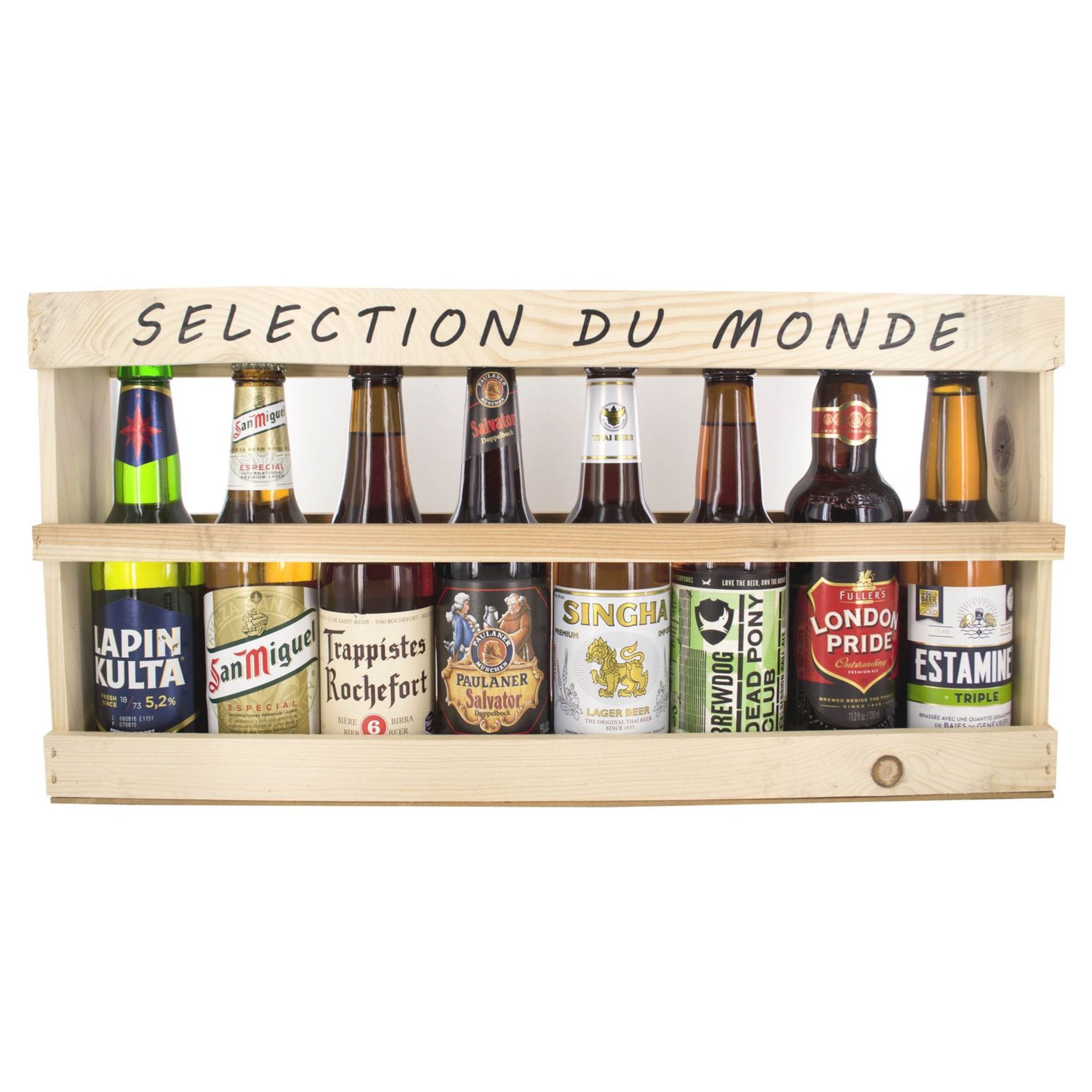 Coffret de Bière Selection monde IBB : le coffret de 8 bouteilles
