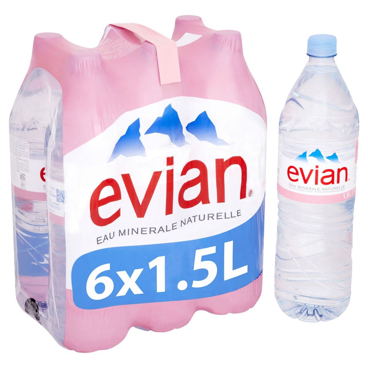 Evian Evian Eau Minerale Bouteille 6x1 5l Pas Cher A Prix Auchan