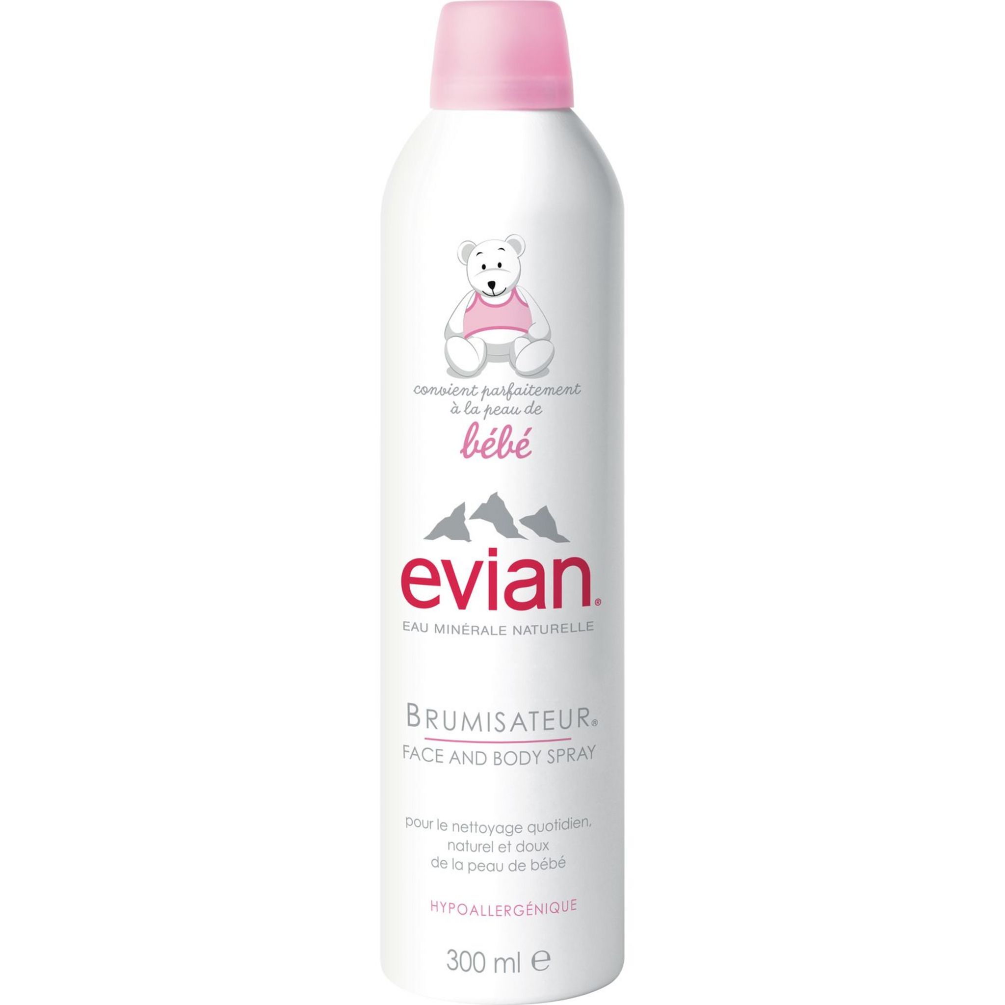 Evian Brumisateur D Eau Minerale Naturelle Pour Bebe 300ml Pas Cher A Prix Auchan