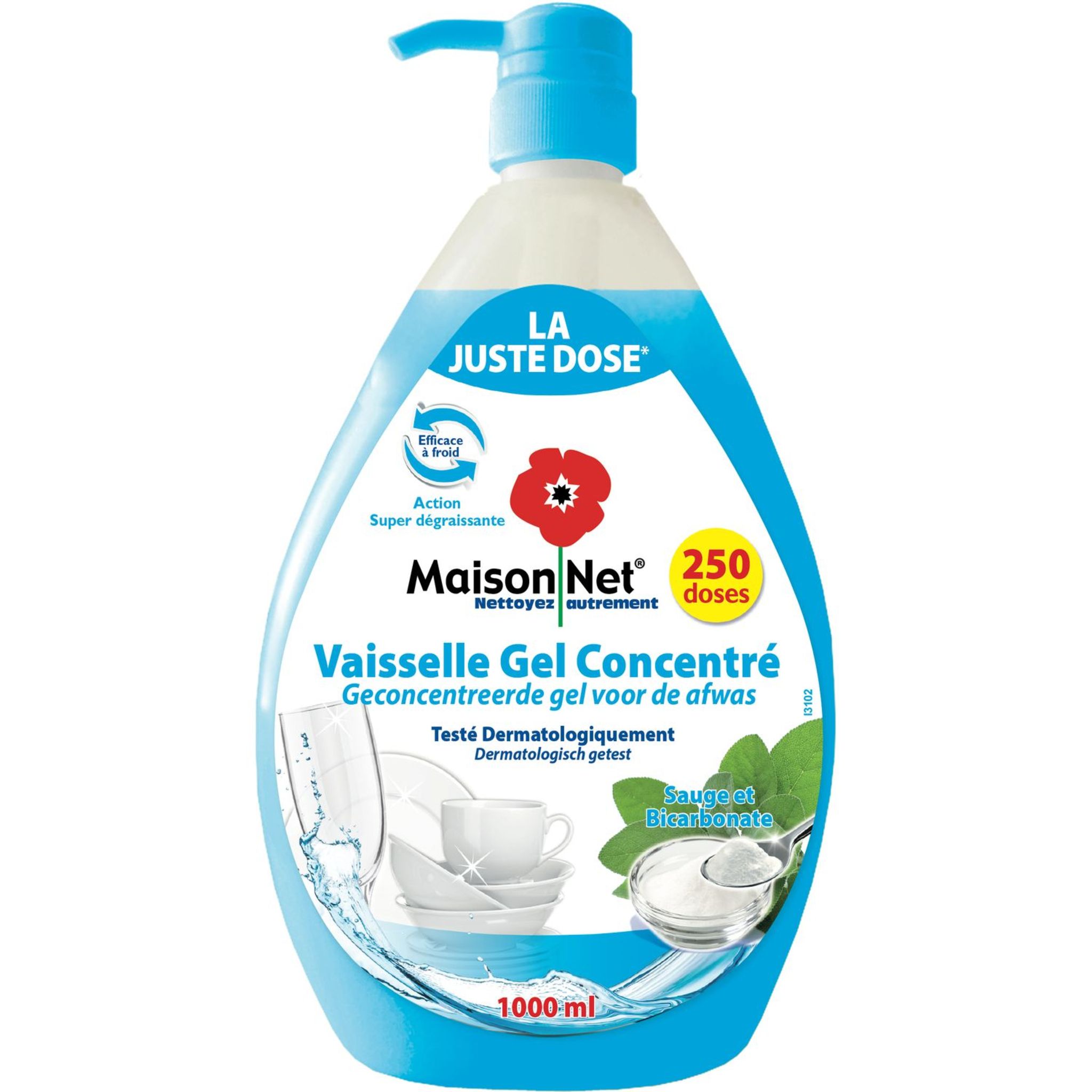 Produit vaisselle concentré naturel