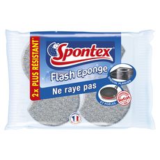SPONTEX Spontex flash éponge x2
