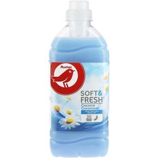 AUCHAN Soft & Fresh adoucissant concentré air de printemps 30 lavages 750ml
